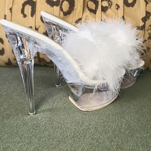 Feather heels